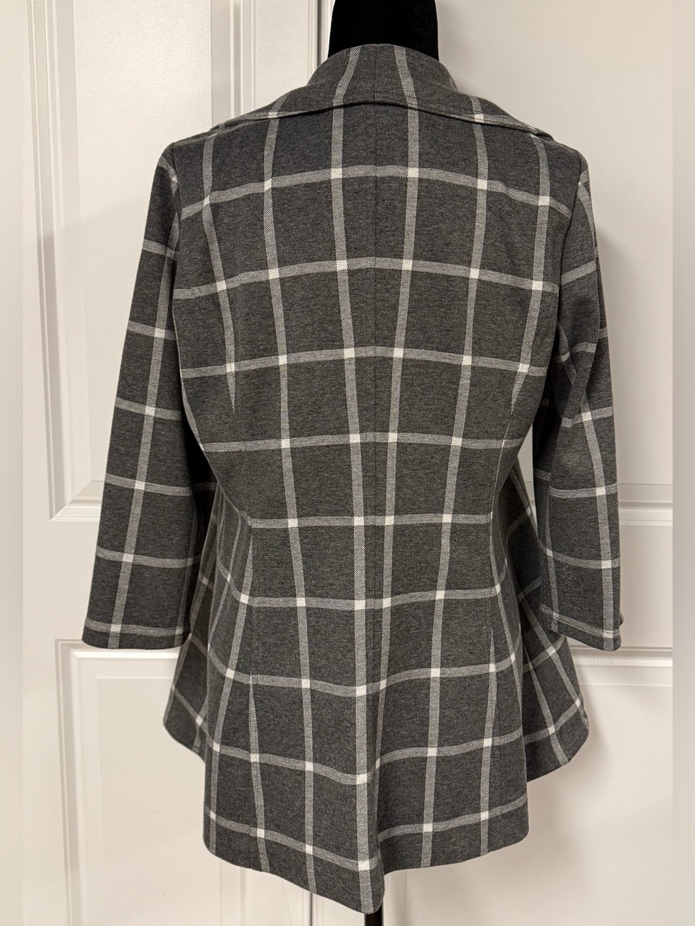 Calvin Klein Ruffle Open Front Jacket - Picture 3 of 6